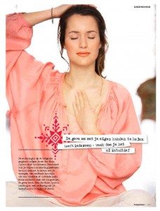 Henny Cramers in Happinez 2013 #2 - Jin Shin Jyutsu Zelfhulp